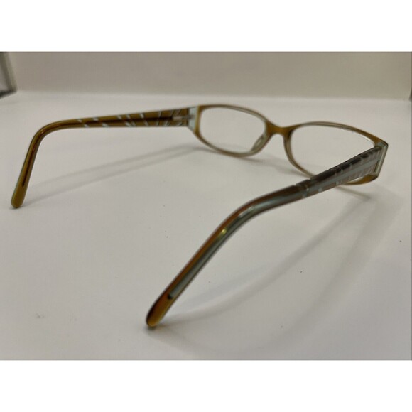 Ellen Tracy Eyeglasses Designer Frames Only Brown 52-16-130 - Picture 4 of 6